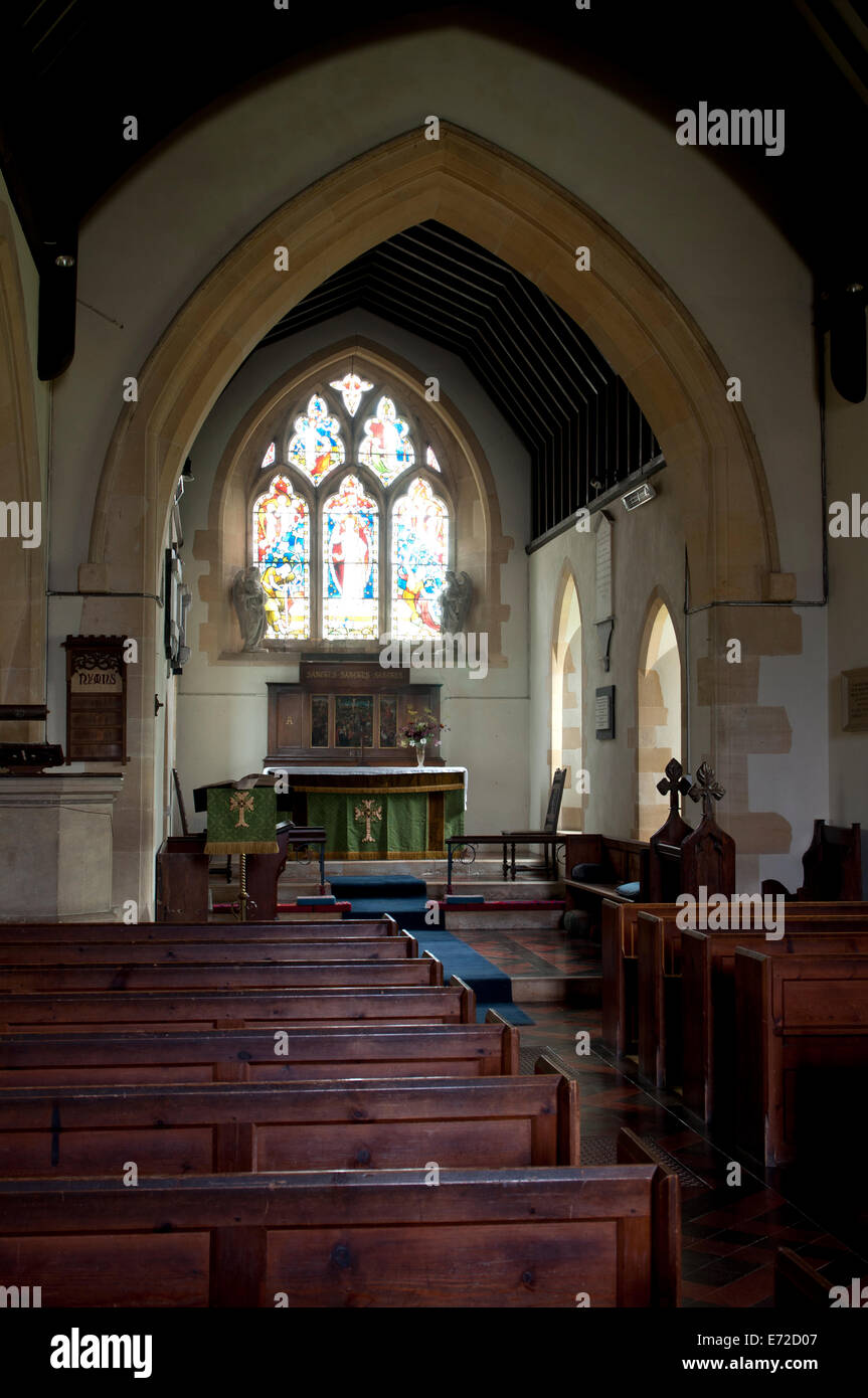 St. Mary`s Church, Salford, Oxfordshire, England, UK Stock Photo Alamy